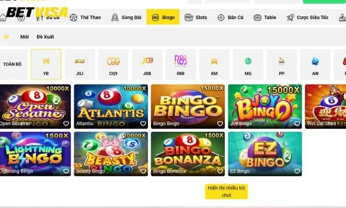 Đôi nét về sảnh game YB Betvisa