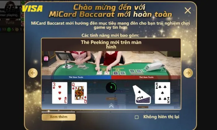 Cá cược Baccarat Betvisa đáng tin cậy