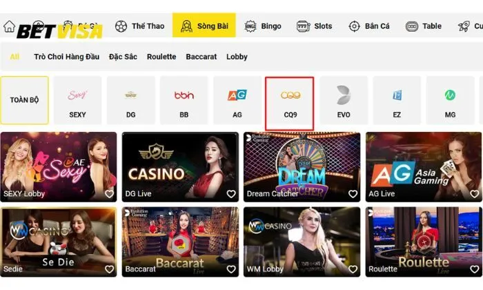 Hướng dẫn tham gia cá cược tại Casino CQ9 cho người mới