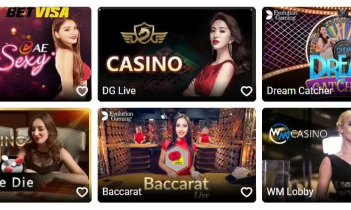 Chơi cá cược Casino DG Betvisa đẳng cấp dẫn đầu