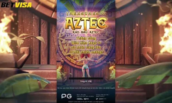 Khám phá thế giới slots game tại Treasures of Aztec Betvisa